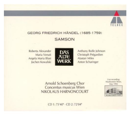 Nikolaus Harnoncourt - Handel: Oratorios (CD)