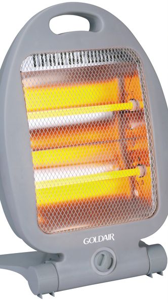 Goldair - 2 Bar Quartz Heater - Grey -GHQ-100G