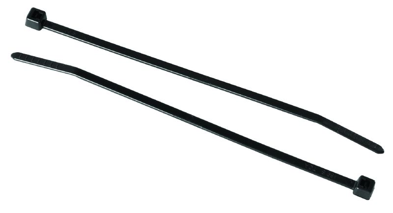 Fragram - 100 Pack Cable Ties - Black