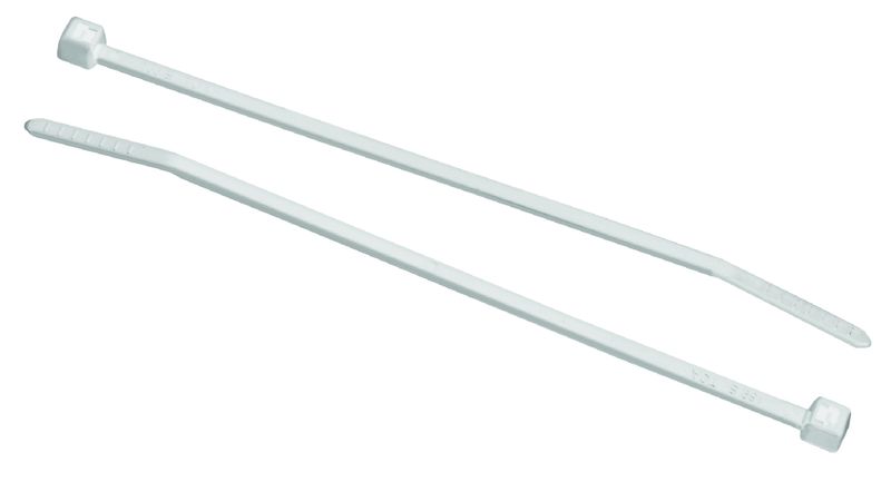 Fragram - 100 Pack Cable Ties 198x4.7cm - White
