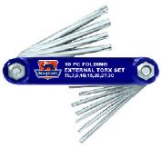 Fragram - Folding Torx Keys - 10 Piece