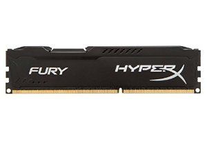 HyperX Fury 8GB DDR3-1866MHz Memory - Black