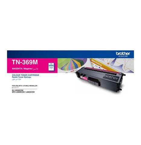 Brother toner cartridge TN369 H/YIELD MAGENTA