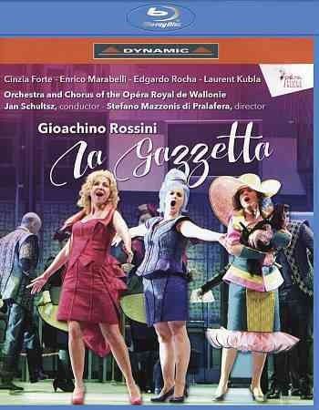 La Gazzetta: Opéra Royal De Wallonie (Schultsz)(Blu-ray)