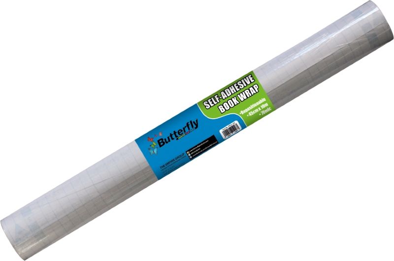 Butterfly Clear Adhesive Roll - 10m x 450mm