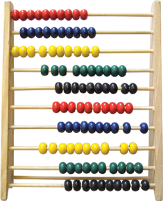 Butterfly Abacus 100 Beads Wooden
