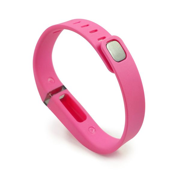 Tuff-Luv Adjustable Strap / Wristband and Clasp for Fitbit Flex - Pink