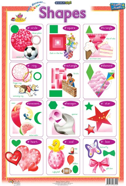 Marlin Kids Chart - Shapes