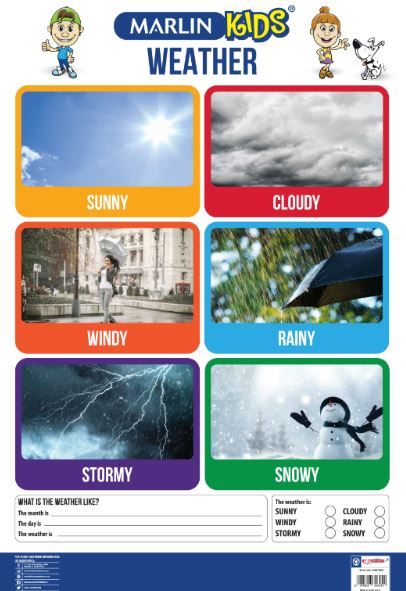 Marlin Kids Chart - Weather