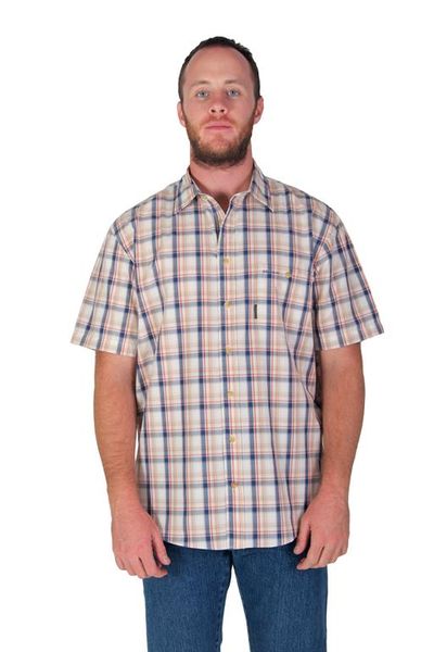 Wildway Men's Casual Shirts - Blue Check
