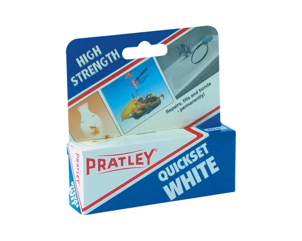 Pratley - Quickset 40ml Glue - White
