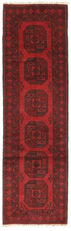 Elephant Foot Afghan Carpet - (300cm x 78cm)