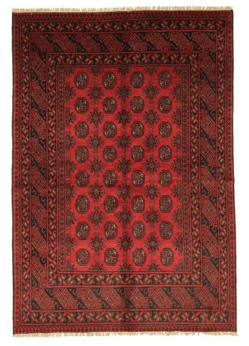Authentic Afghan Carpet Bokhara - (240cm x 170cm)