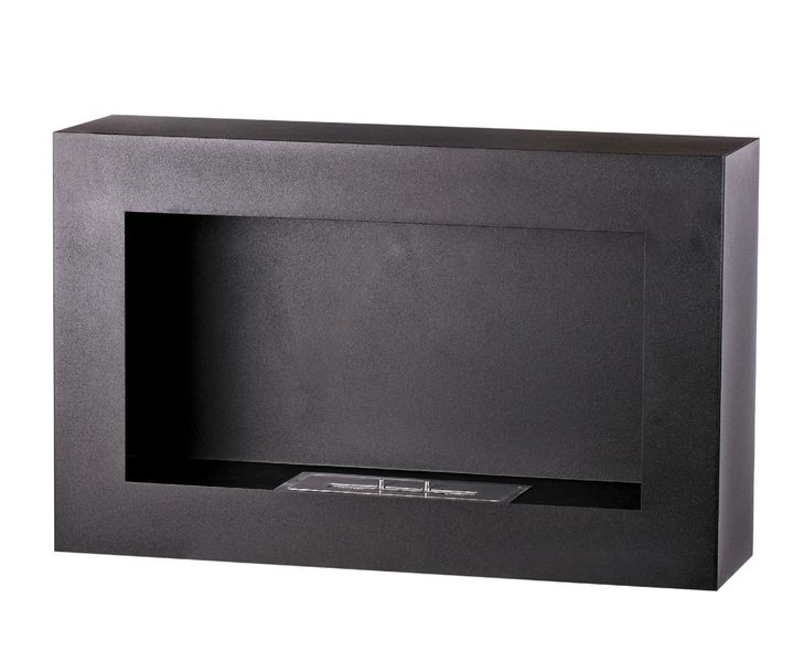 1green Freestanding Bio-Ethanol Fireplace - Black