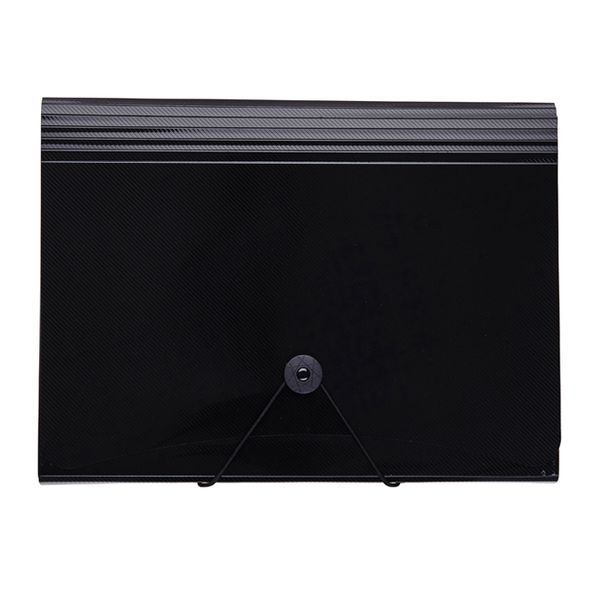 Meeco 12 Division Expanding File - Metallic Black