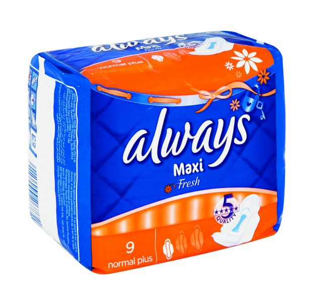 Always Maxi Fresh Normal Plus - 9s