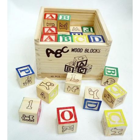 wooden abc