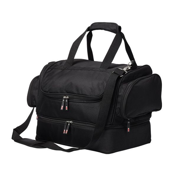 Eco Indestruktible Supreme Double Decker Golf Bag - Black