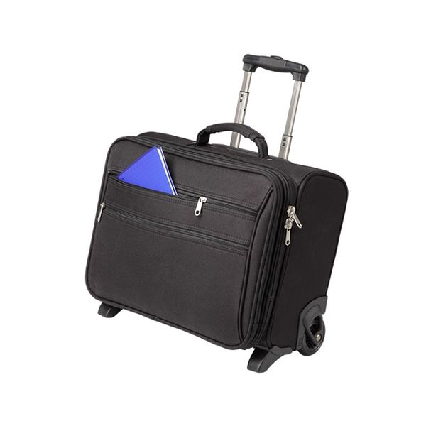 Eco Indestruktible Business Trolley Bag - Black