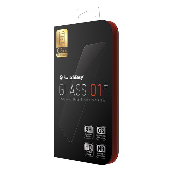 SwitchEasy Tempered Glass Screen Protector for the Apple iPhone 6/6S - Ultra Clear