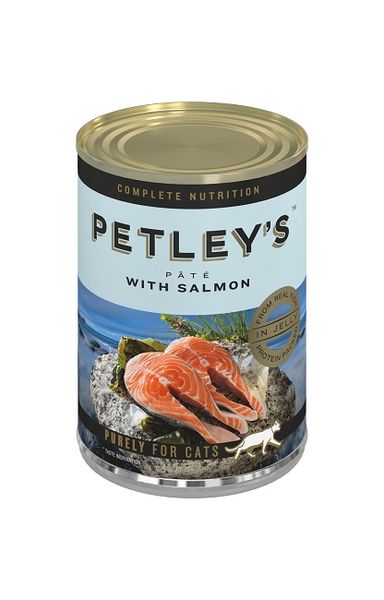 Petleys - Adult Pate with Salmon 375g