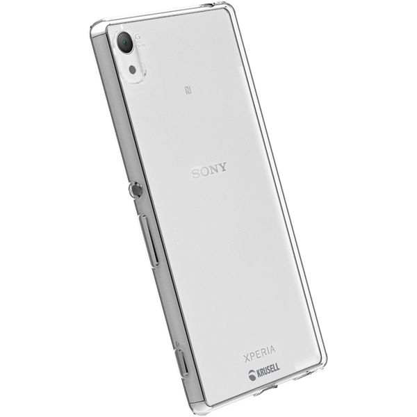Krusell Kivik Cover for the Sony Xperia X - Clear Transparent