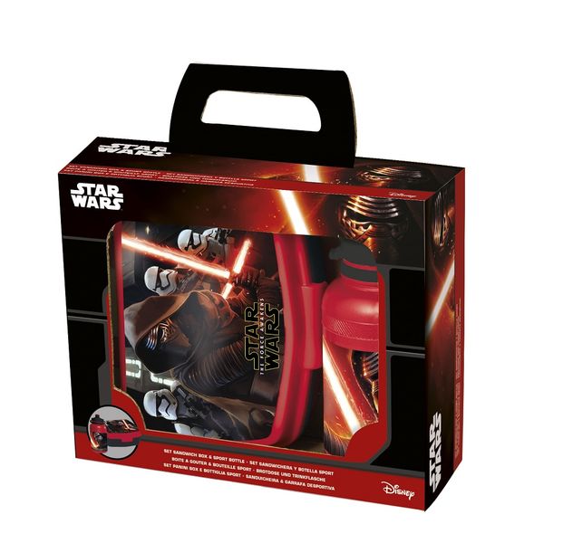 Star Wars Sandwich Box &amp; Bottle 2 Piece Value