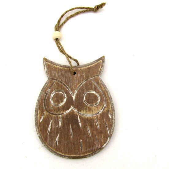 Pamper Hamper - Wooden Hanging Owl