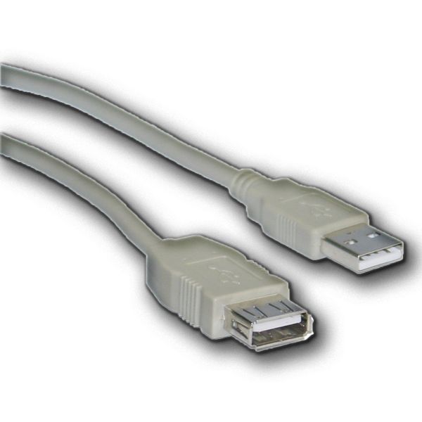Generic 1.8M A Male to A Female USB Extension Cable