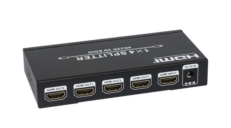 HDCVT 1-4 HDMI 4k Splitter with EDID