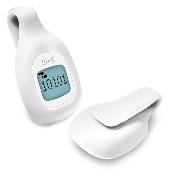 Tuff-Luv Silicone Case for the FitBit Zip - White