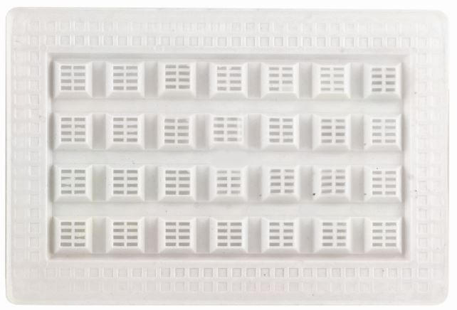 Fragram - Internal Air Vent White Plastic
