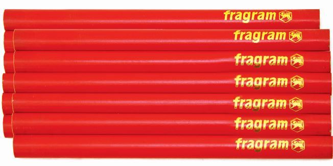 Fragram - Carpenters Pencil - 12 Piece