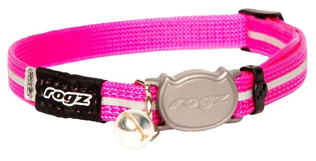 Rogz - 11mm AlleyCat Collar - Pink