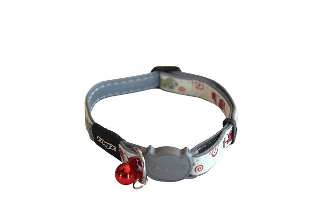 Rogz - GlowCat 8mm Glow-in-the-Dark Collar - Gecko