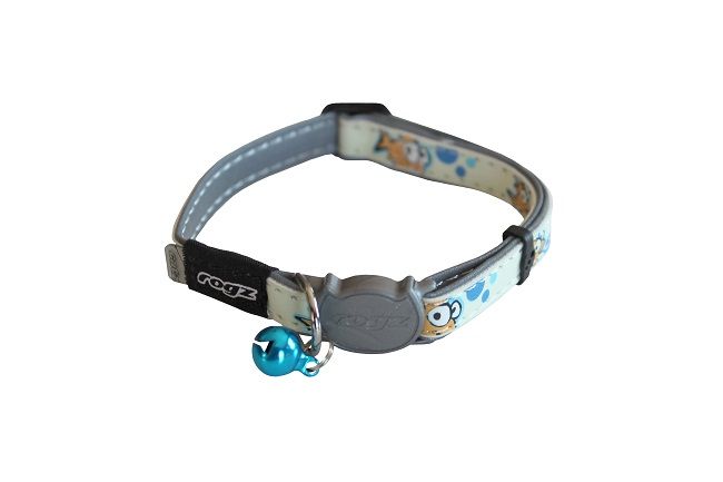 Rogz - GlowCat 8mm Glow-in-the-Dark Collar - Goldie