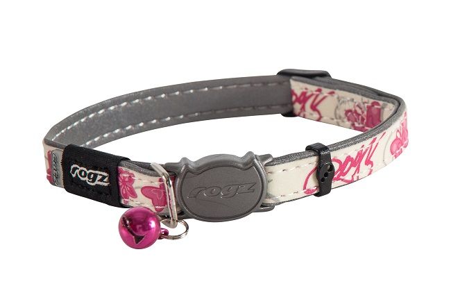 Rogz - GlowCat 8mm Glow-in-the-Dark Collar - Pink