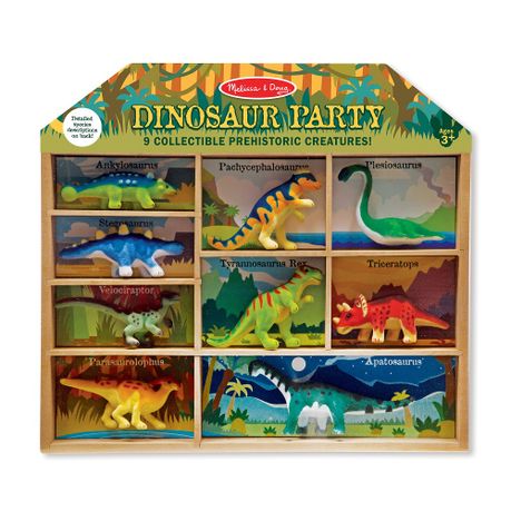 Melissa and doug sales dinosaur set