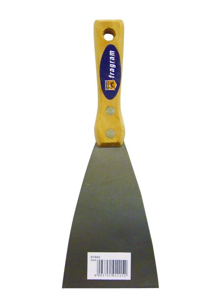 Fragram - Wooden Handle Paint Scraper - 90mm