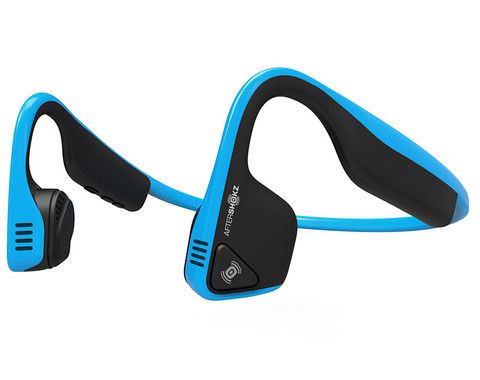 Aftershokz Out of Ear Bone Conduction Headphones Trekz Titanium - Ocean Blue