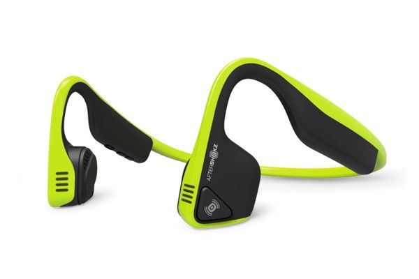 Aftershokz Out of Ear Bone Conduction Headphones Trekz Titanium - Ivy Green