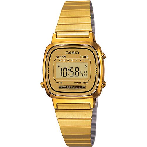 Casio Ladies LA670WGA-9DF Retro Digital Watch