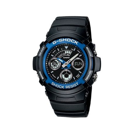 Casio Mens Aw 591 2adr G Shock World Time Anadigital Watch Buy Online In South Africa Takealot Com