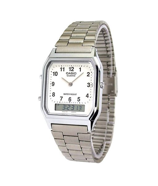 Casio Mens AQ230A-7B Anadigital Watch