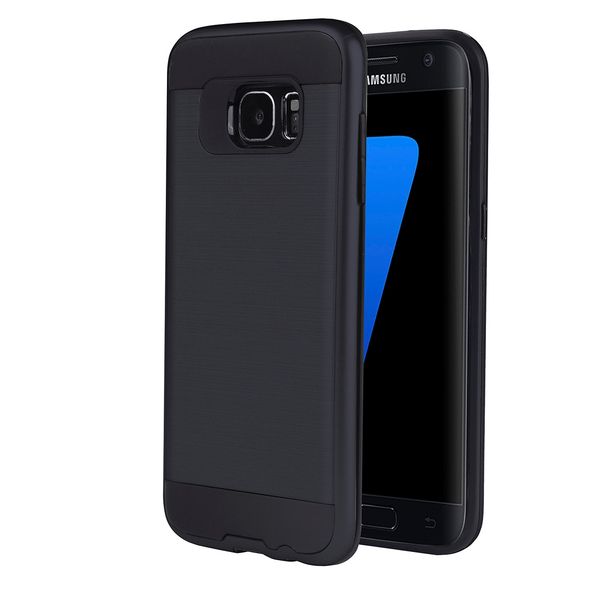 Tuff-Luv Combination Case for the Samsung Galaxy S7 Edge - Black