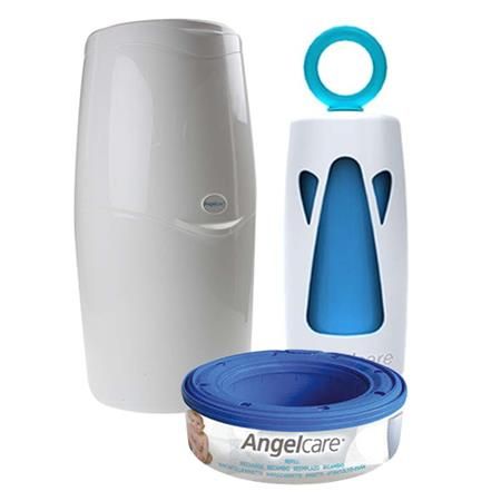 Angelcare - Nappy Bin and Dispenser Combo
