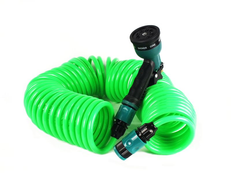 Hosepipe-Coiled 15m-Fine living