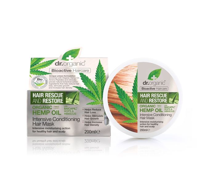 Dr.Organic Hemp Oil Intensive Conditioning Hair Mask - 200ml