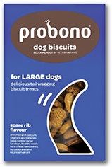 Probono - Spare Rib Dog Biscuits - Spare Rib Flavour - 1kg