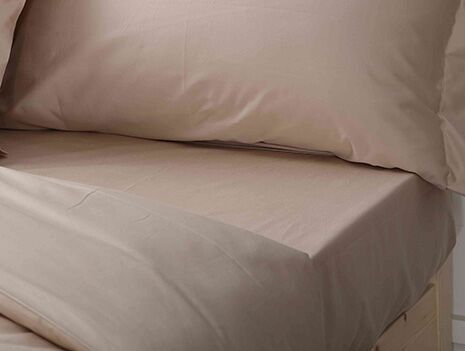 Chic Linen Luxurious Flat Sheet - Natural (King)